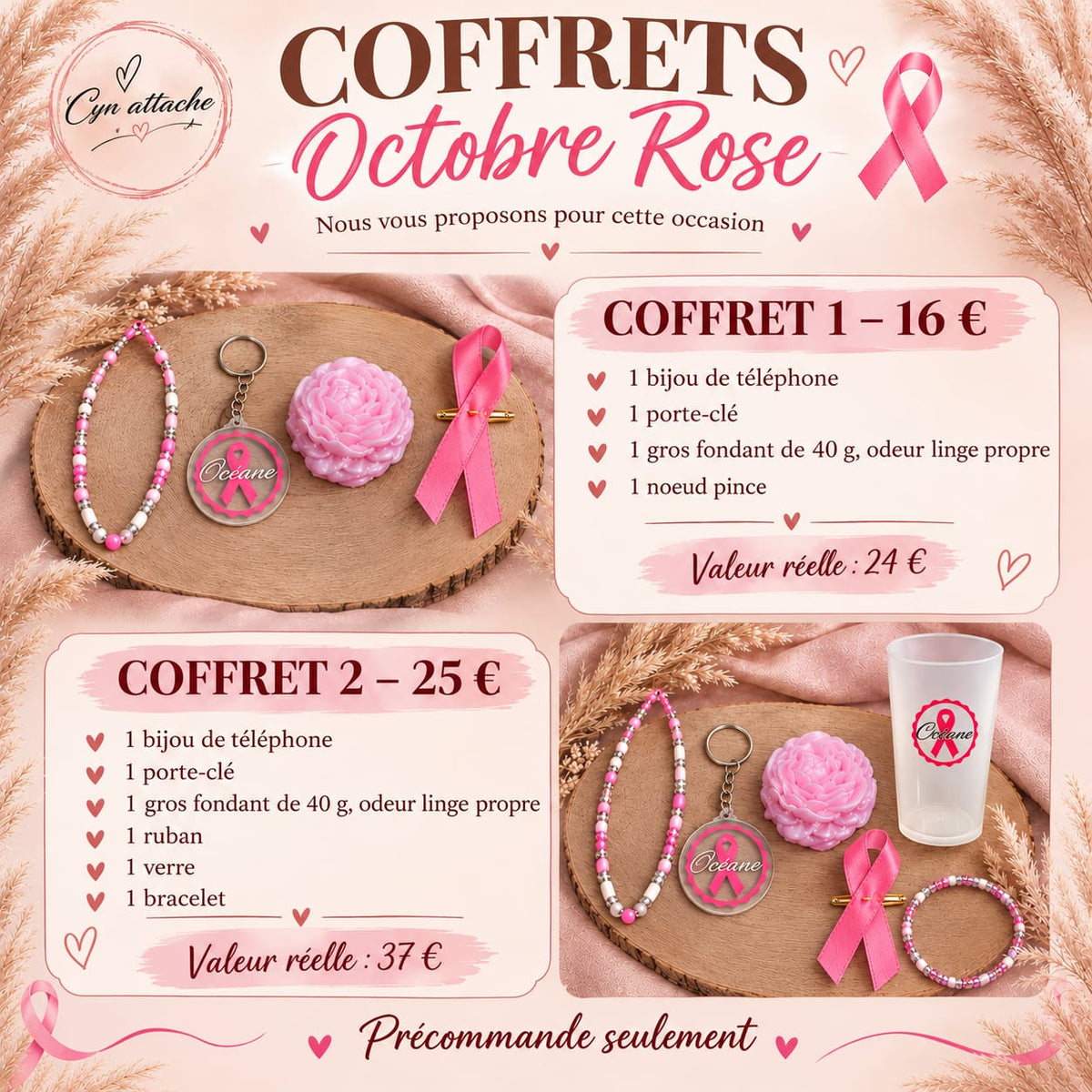 Coffret octobre rose