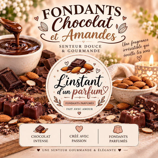 Fondant chocolat et amande